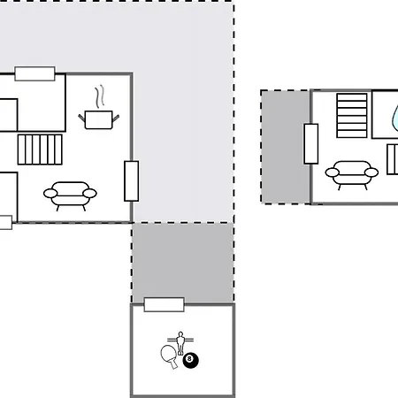 Front In Romo With Wifi Tatil Evi